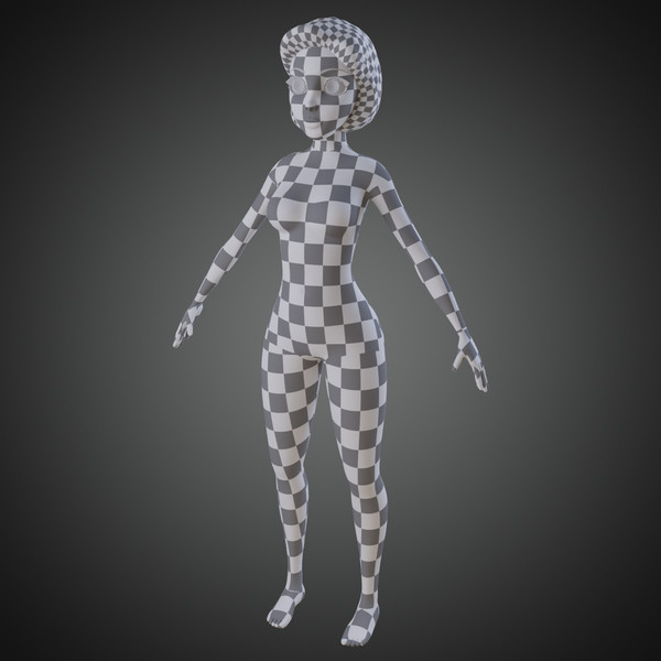 3ds max cartoon woman - Cartoon Woman... by IndieArt