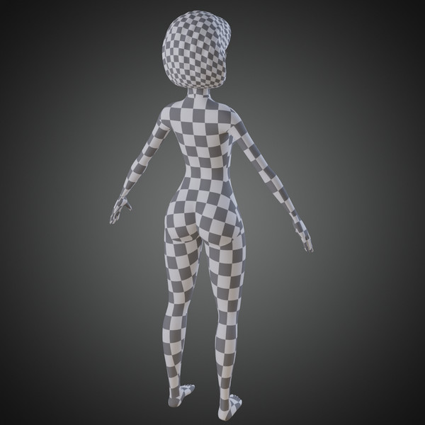 3ds max cartoon woman - Cartoon Woman... by IndieArt