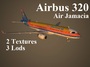 3d airbus 320 ajm model