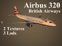 3d airbus 320 baw