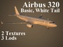airbus 320 basic 3d model