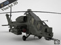 a129 mangusta helicopter 3d max