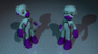 3d robot gen rigged model