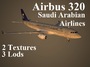 airbus 320 airlines sva 3d model