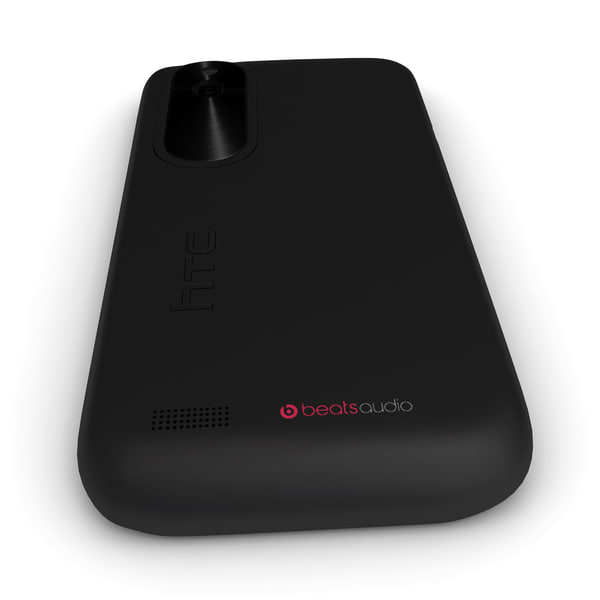 htc desire x black 3d model - HTC Desire X Black and White... by Leeift