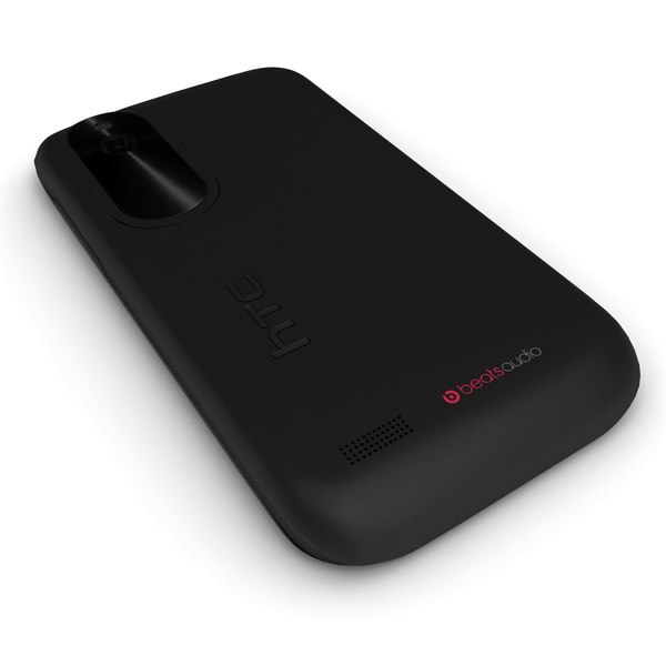 htc desire x black 3d model - HTC Desire X Black and White... by Leeift