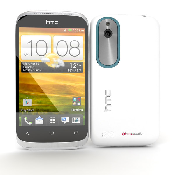 htc desire x black 3d model - HTC Desire X Black and White... by Leeift