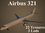 airbus 321 3d max