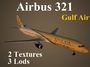 airbus 321 gfa 3d max