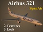 3d model airbus 321 jkk