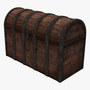 chest wooden wood obj