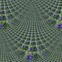 pansy tileable ornamental background