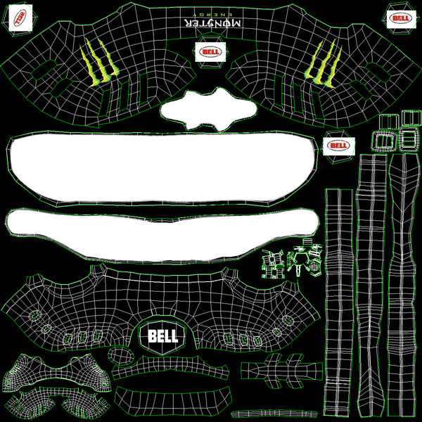 bell helmet monster edition max - Bell Helmet Monster Edition... by nitacawo