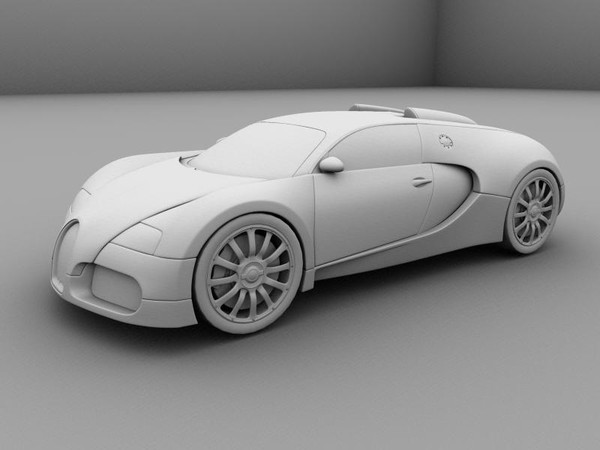 car sport obj free - sport car... by krystian_g