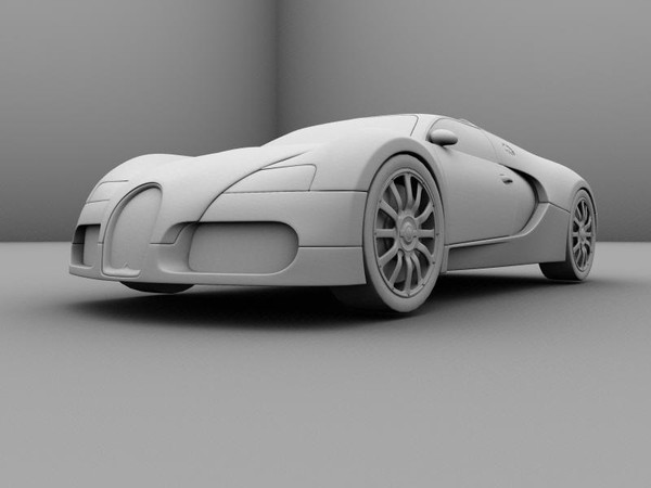 car sport obj free - sport car... by krystian_g