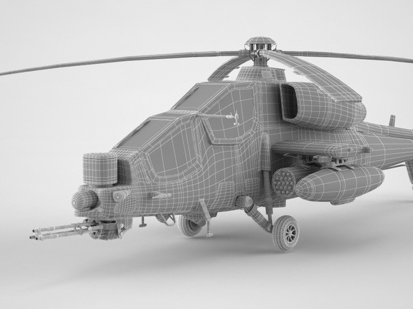 3d helicopter military model - Military helicopter collection... by VisuArt3D