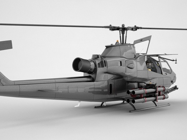3d helicopter military model - Military helicopter collection... by VisuArt3D