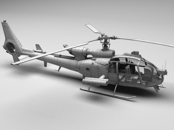 3d helicopter military model - Military helicopter collection... by VisuArt3D