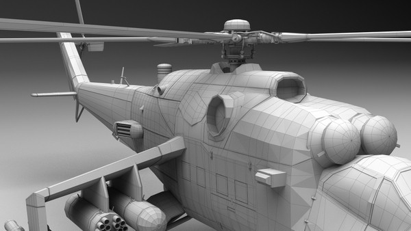 3d helicopter military model - Military helicopter collection... by VisuArt3D