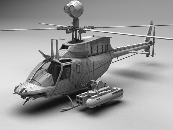 3d helicopter military model - Military helicopter collection... by VisuArt3D