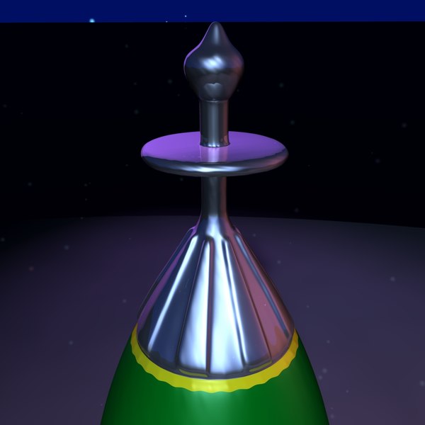 spaceship rocketship 3ds - Toy Rocketship B... by MP Design