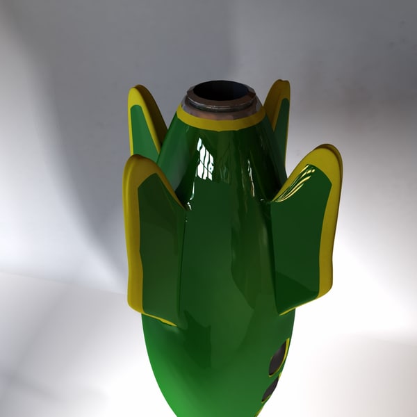 spaceship rocketship 3ds - Toy Rocketship B... by MP Design