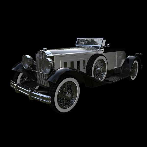 cinema4d packard speedster 1930 - PACKARD Speedster Eight 1930... by NGC4051