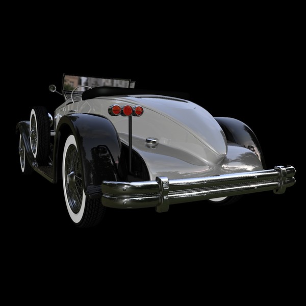 cinema4d packard speedster 1930 - PACKARD Speedster Eight 1930... by NGC4051
