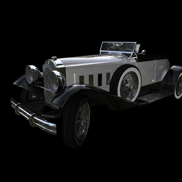 cinema4d packard speedster 1930 - PACKARD Speedster Eight 1930... by NGC4051