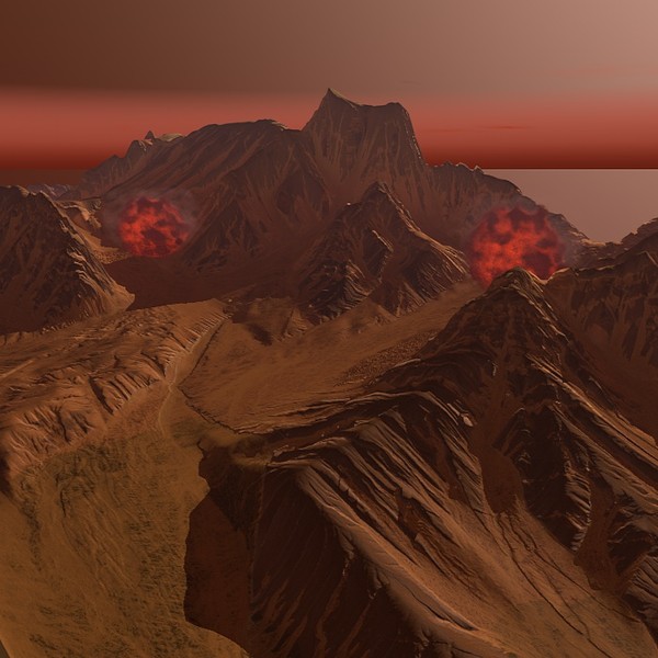 mountain terrain 3d model - Highland Terrain HD1A... by ERLHN