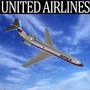 united airlines 727-200 727 3d model