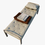prison cot 3d model