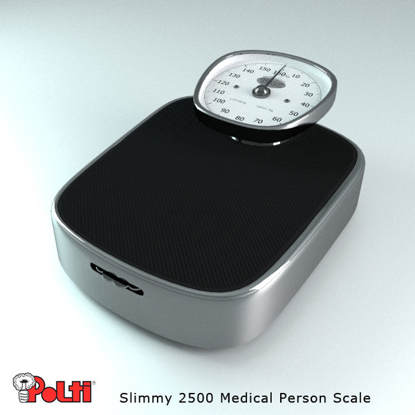3ds realistic person scale - Person Weight Scale... by robstranges