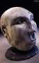 3d head stone bust