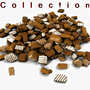 3d model bonbon candies