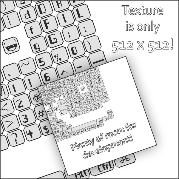 3ds max retro keys keyboard - Retro Keys... by Acornbringer