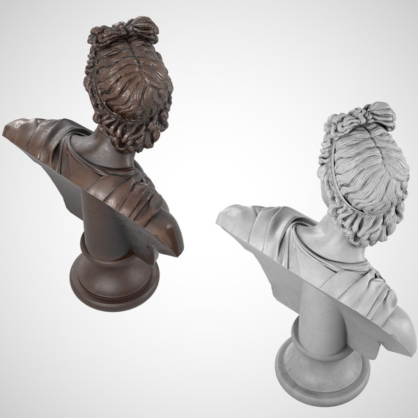 3d model classical bust set - Classical Bust Set... by clay master