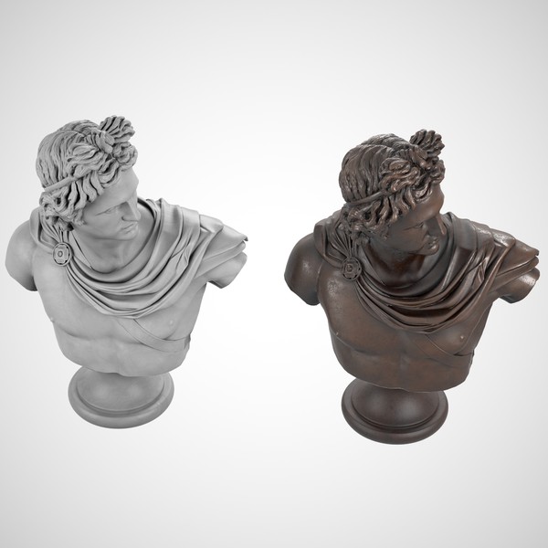 3d model classical bust set - Classical Bust Set... by clay master