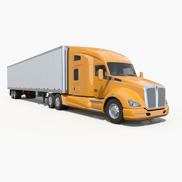 3d t680 semi truck model - Kenworth T680... by Alexart247