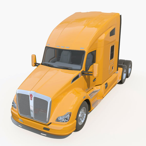 3d t680 semi truck model - Kenworth T680... by Alexart247