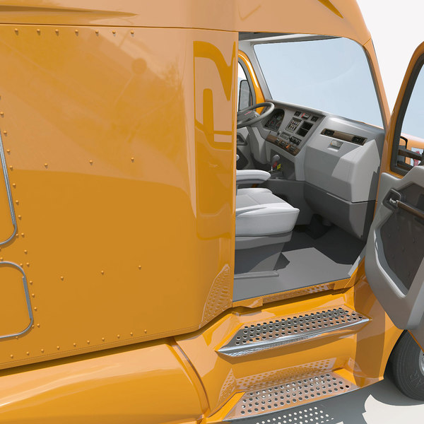 3d t680 semi truck model - Kenworth T680... by Alexart247