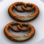 3ds max bretzel bread