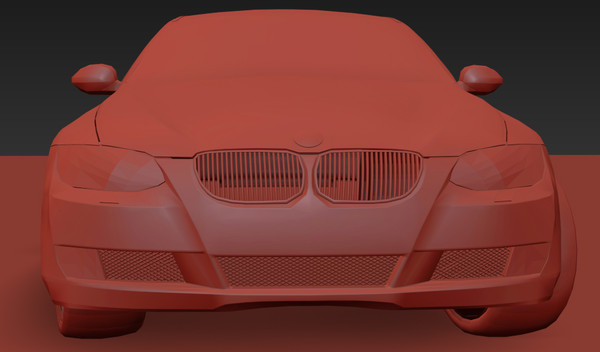bmw e92 car 3d max - BMW E92 Car... by cvbtruong