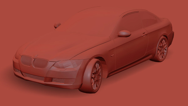 bmw e92 car 3d max - BMW E92 Car... by cvbtruong