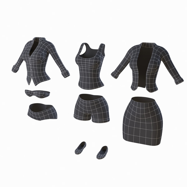 3d model rigged cartoon woman - Cartoon Woman Rigged... by IndieArt