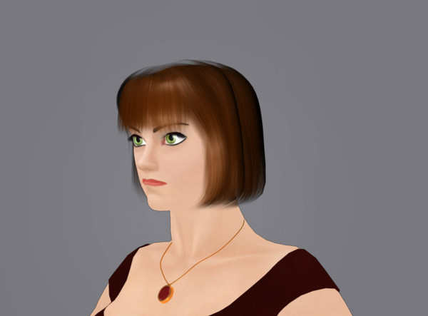 female mia facial morphs 3d model - Mia Female Model with facial morphs mb ma... by fishzombie