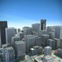 city big cityscape buildings 3d max