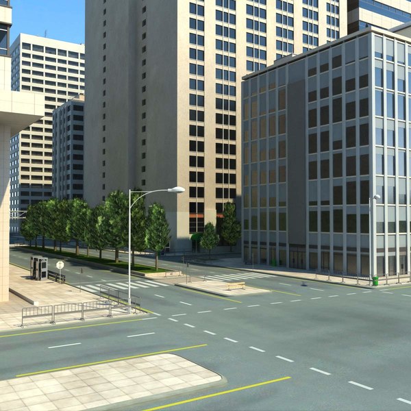 city big cityscape buildings 3d max - City Big Cityscape... by 3D_Multimedia