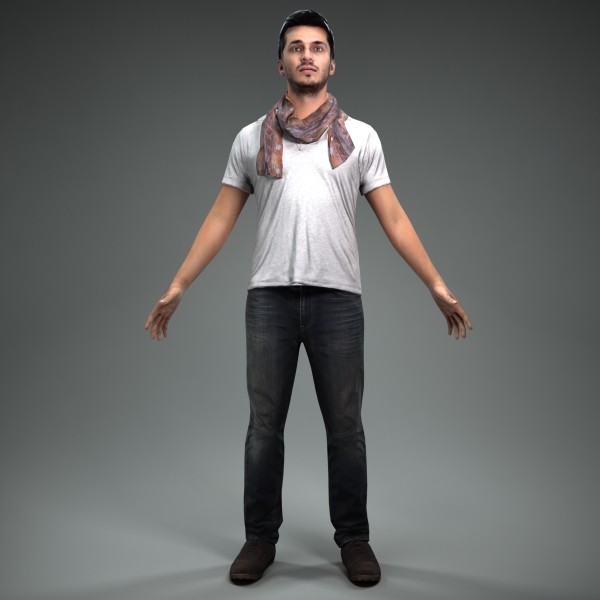3d axyz character human - CMan0018-M4-CS... by axyzdesign
