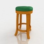 max bar stool leather